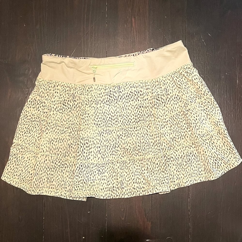 Lululemon Pace Rival Skirt Dottie Dash